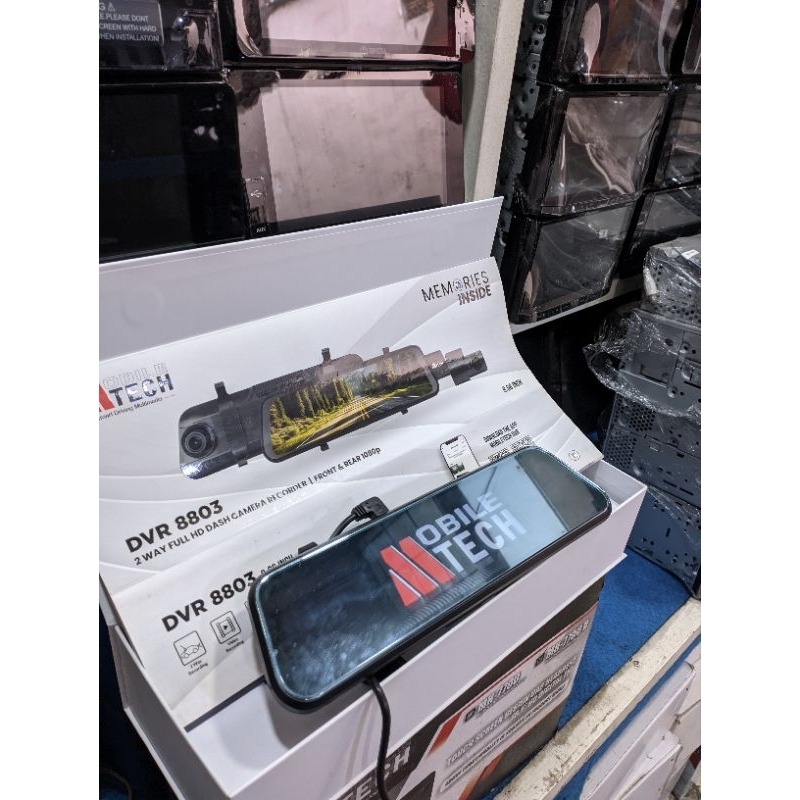 kamer DASHCAM depan belakang merek M tech
