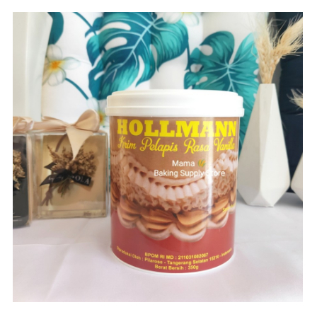 

HOLLMANN Buttercream Butter cream Ready To Use Siap Pakai 350 gr Ember