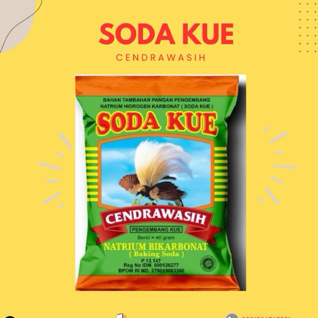 

SODA KUE CENDRAWASIH