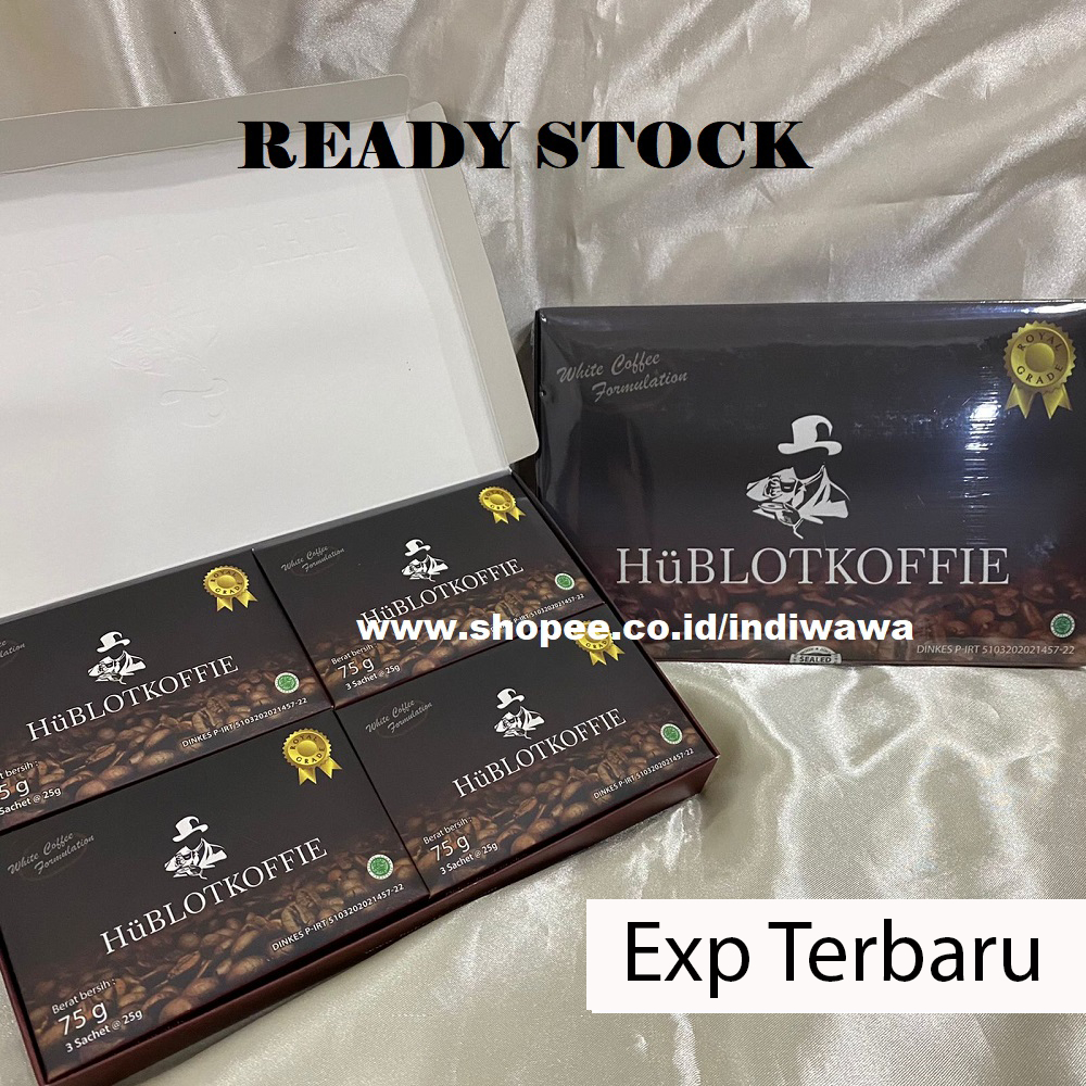 HUBLOTKOFFIE 1 BOX ISI 12 SACHET kopi hublotcofee - HUBLOT KOPI HUBLOT ORIGINAL EXP TERBARU