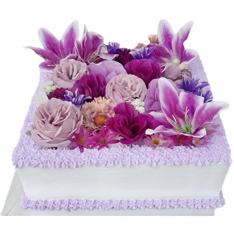 

Cake Orchid Flower Purple
