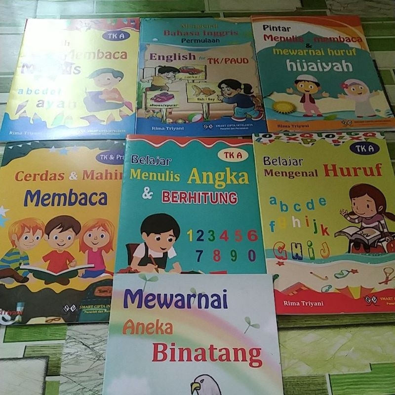 buku buku  anak paud