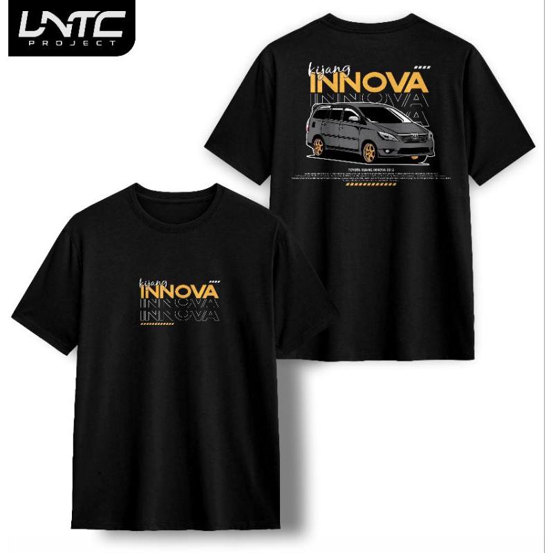 Kaos mobil Toyota kijang 2012 atasan pria lengan pendek catton tebal 24s