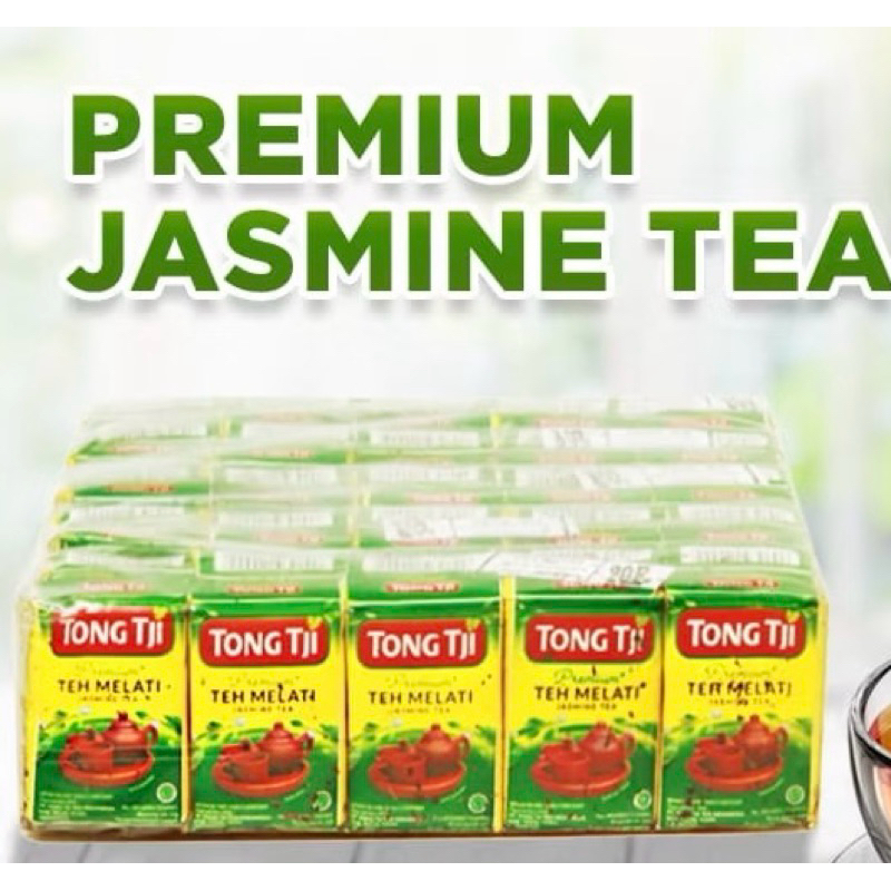 

TEH TONGTJI PREMIUM JASMINE TEA 40GR 1 SLOP isi 10 pcs | TEH WANGI | TEH TUBRUK SOLO