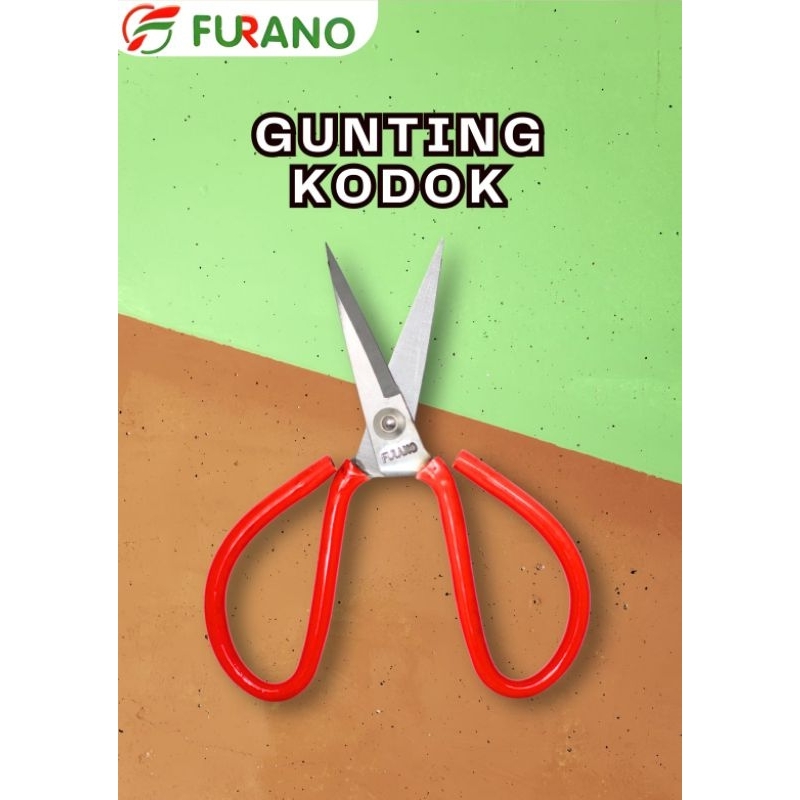 

Gunting Kodok gunting serbaguna super tajam ( Merah)Furano 1 pcs