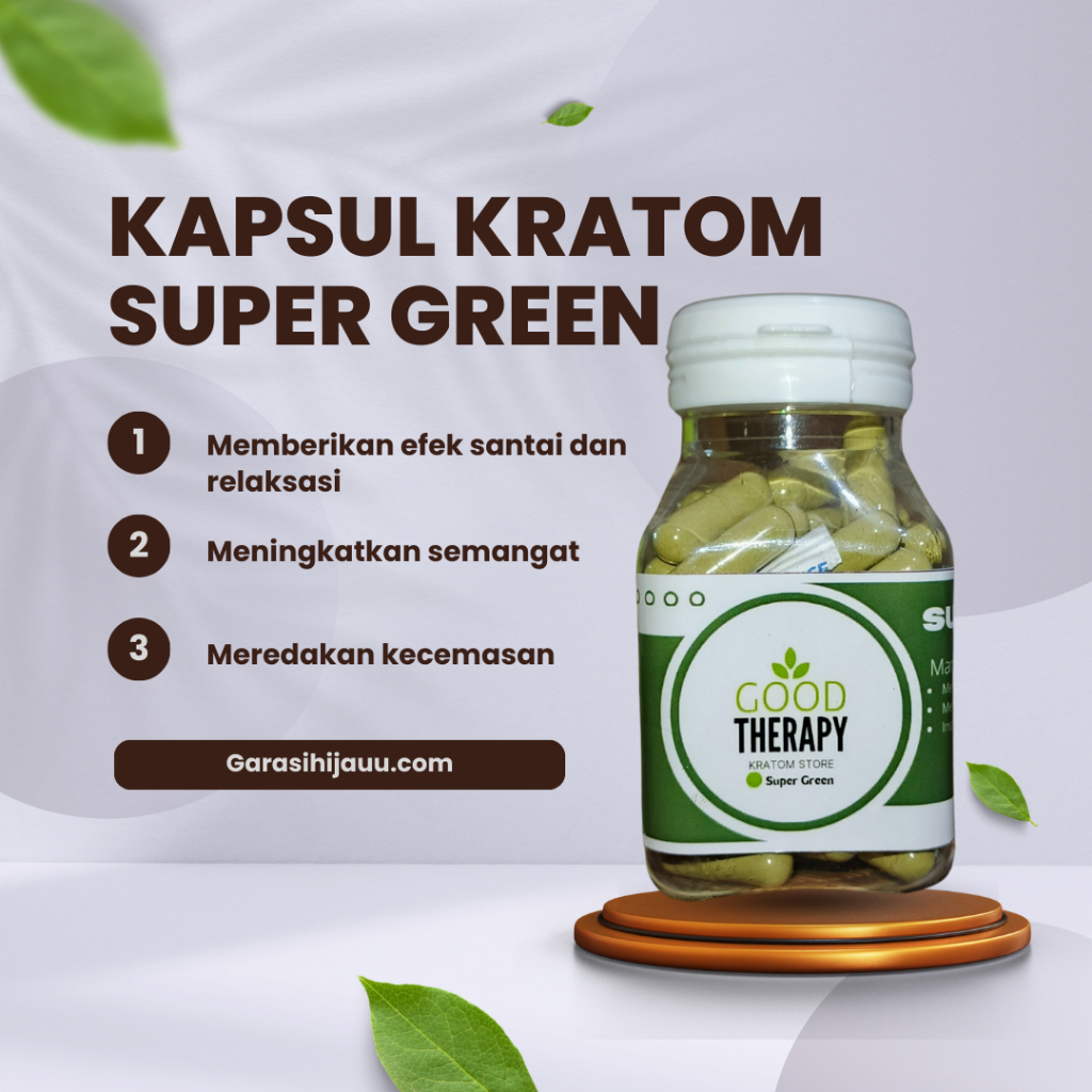 

GT Kapsul Herbal PREMIUM Meningkatkan Semangat dan Relaksasi 80 KPSL