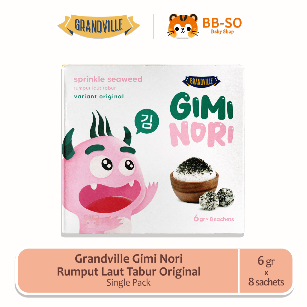 

Grandville Gimi Nori Rumput Laut Tabur Original Single pack