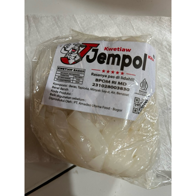 

kwetiau jempol (rasanya nampool )