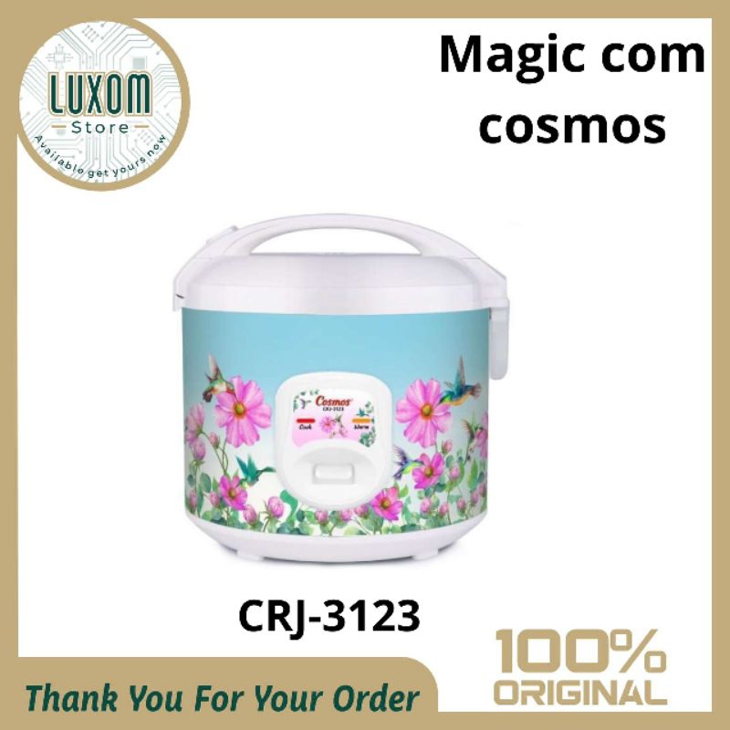 Magic com cosmos CRJ-3123/cosmos/magic com/3123/penanak nasi/alat masak rumah tangga/rice cooker