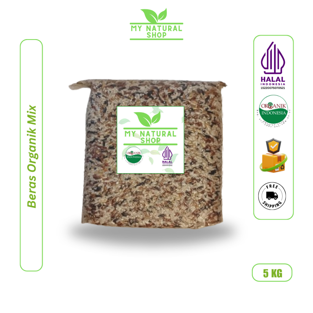 

Beras Organik Mix for baby & diet (500g)