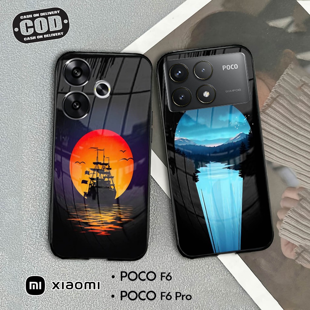 Softcase Kaca For POCO F6 & POCO F6 PRO - Case Handphone POCO F6 & POCO F6 PRO [T72].