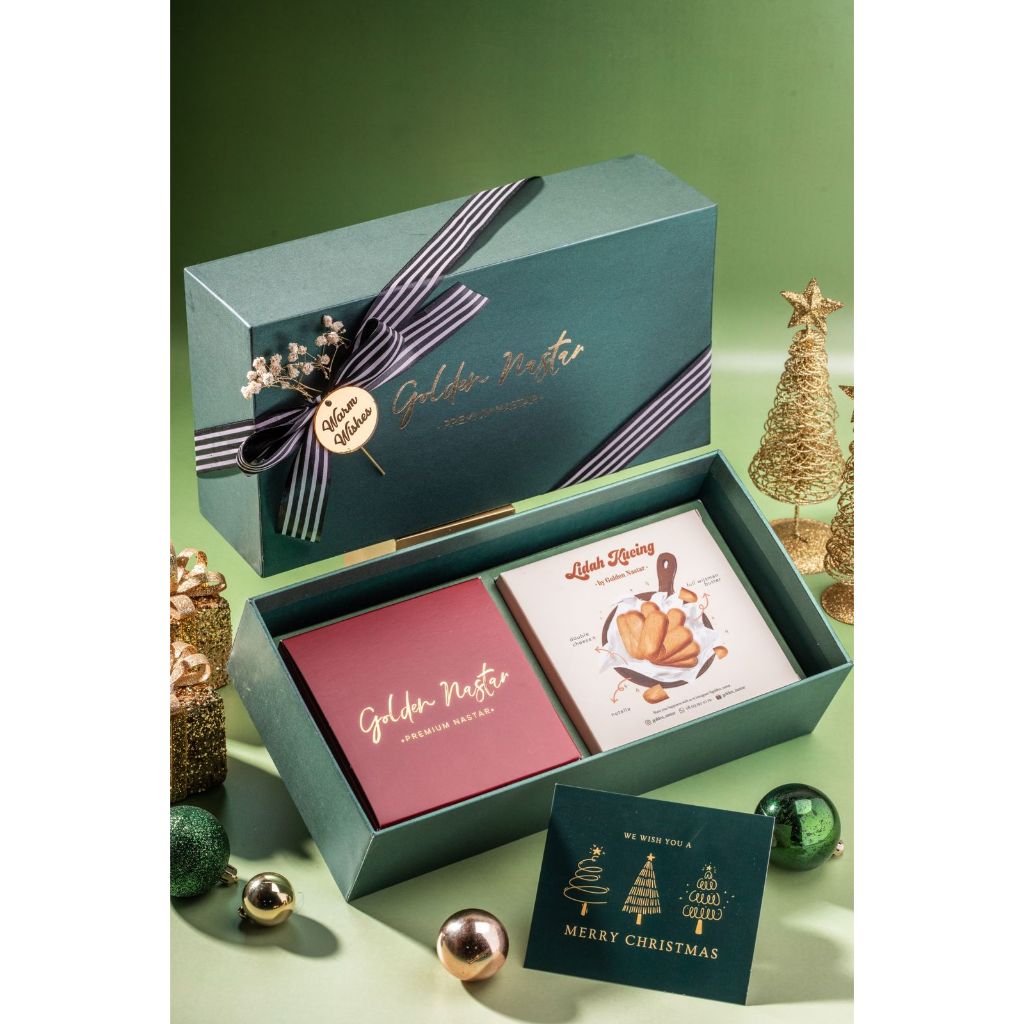 

EMERALD BOX - HAMPERS NATAL by GOLDEN NASTAR