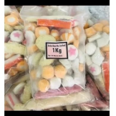 

Aneka seafood mix 1 kg