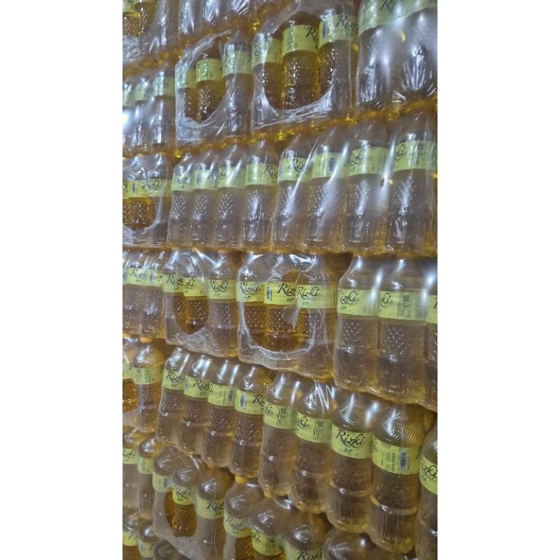 

Rizki 850 ml minyak sayur kemasan 12btl