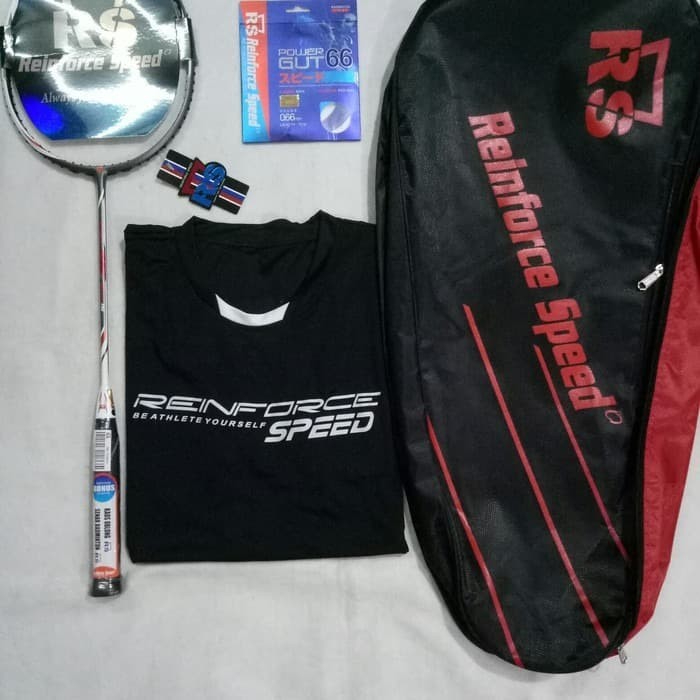RAKET BADMINTON RS MICRON SABER 15 FREE SENAR, KAOS, TAS