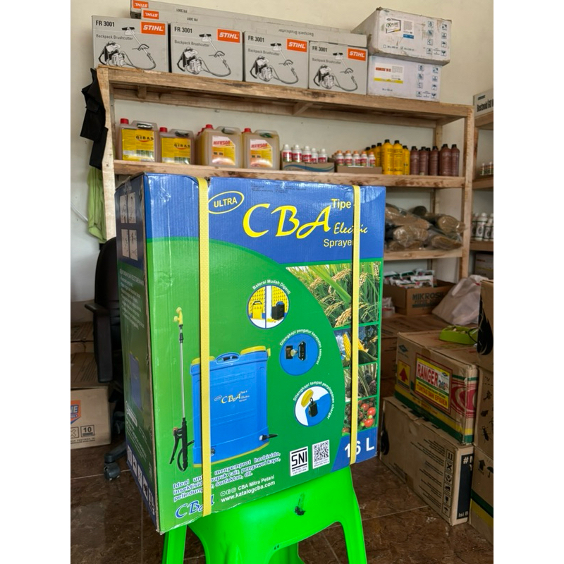 TANGKI SPRAYER CBA Ultra Elektric Tipe 4 (16 Liter) - Tank / Tangki / Tengki / Mesin semprot / Sepra