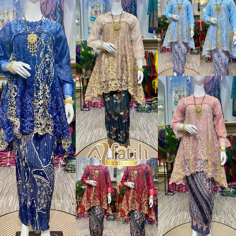 KODE C55P TUNIK SHEIYLA PAYET BAJU BODO MODERN TERBARU MIX ORGANZA TANGAN LONCENG