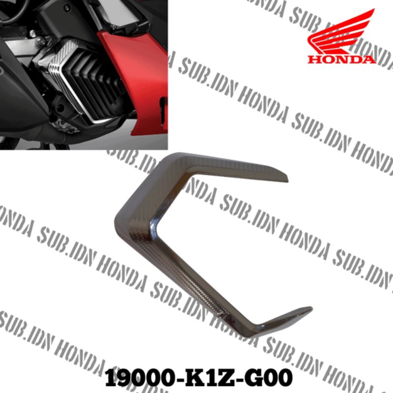 Garnish Radiator Honda ADV 160, PCX 160 & Vario 160 ORI AHM 19000K1ZG00