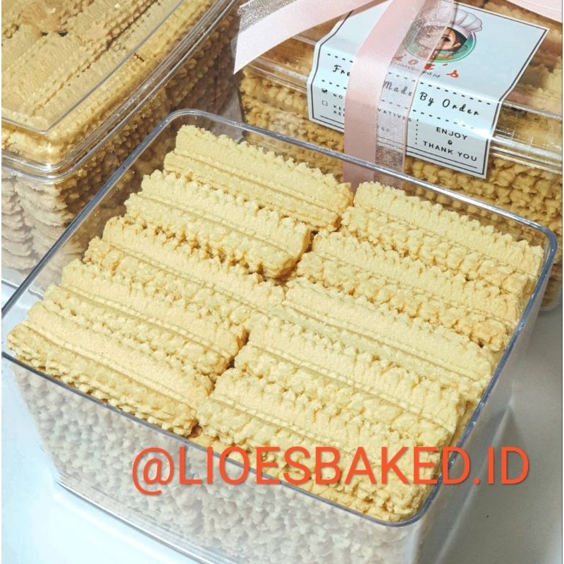 

Semprit Wisman Butter Cookies Imlek Kue Kering Mentega Premium HomeMade by Lioesbaked.id