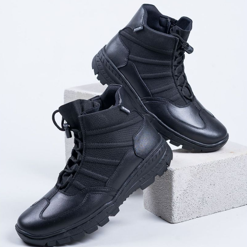 Sepatu PDL Army 86 TNI POLRI - CYGNUS BLACK