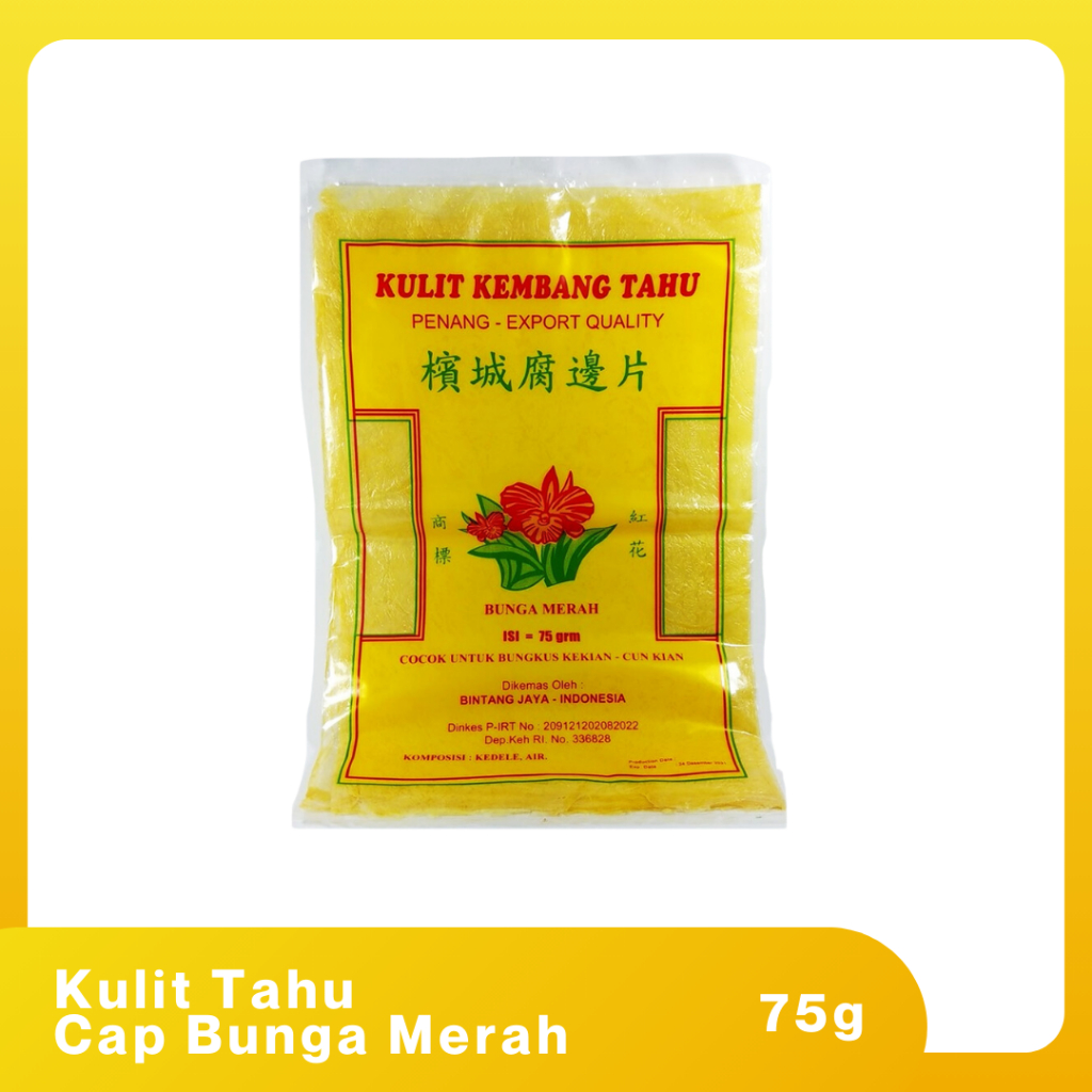 

KULIT KEMBANG TAHU / Tau Cap bunga merah