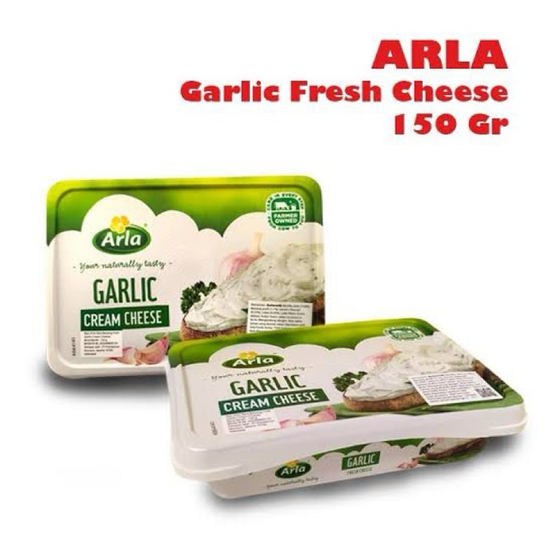 

ARLA Garlic Cream Cheese 150 Gram