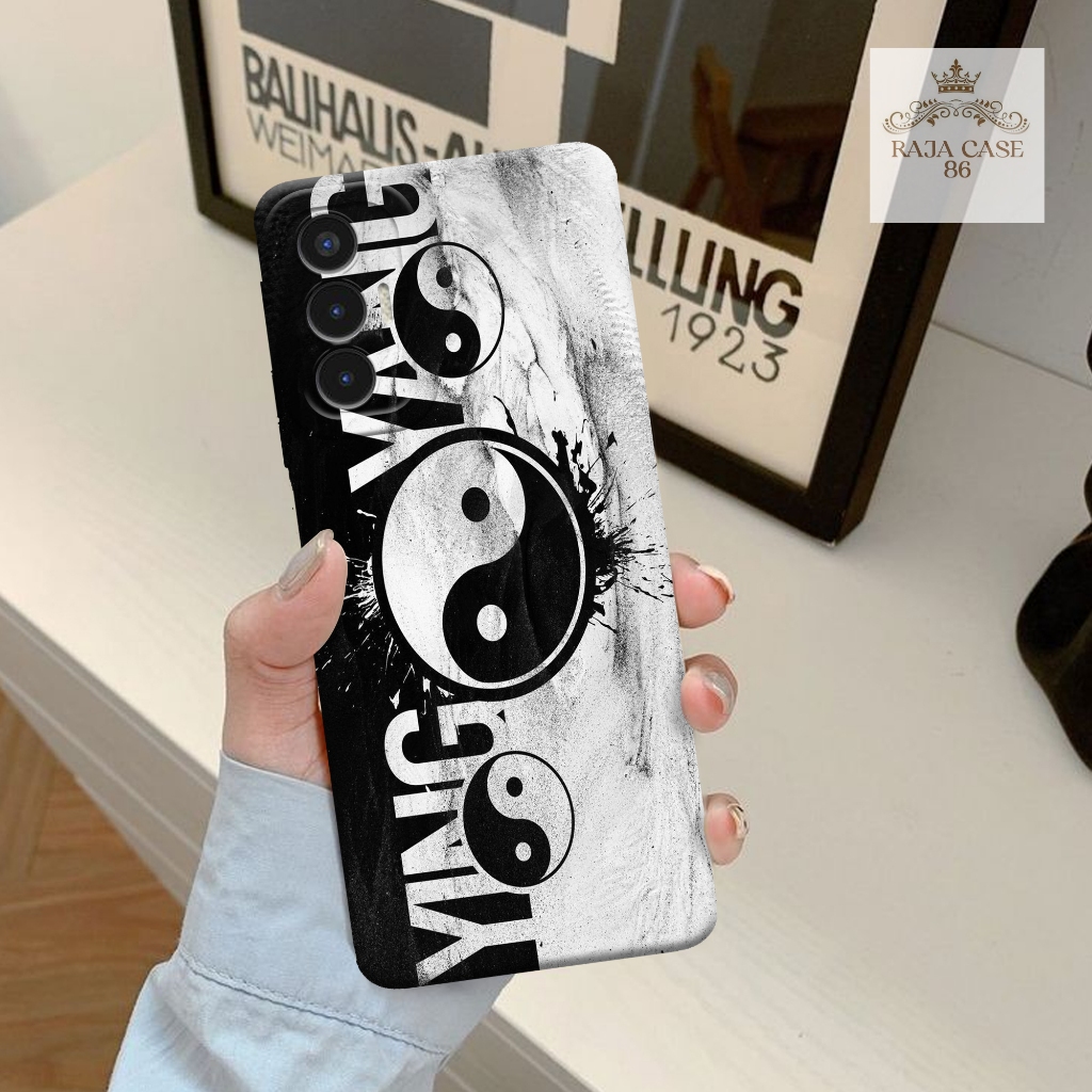 Softcase Tecno Pova 3 - rajacase - Casing Tecno Pova 3 - Motif case YINYANG - Tecno - Softcase Tecno