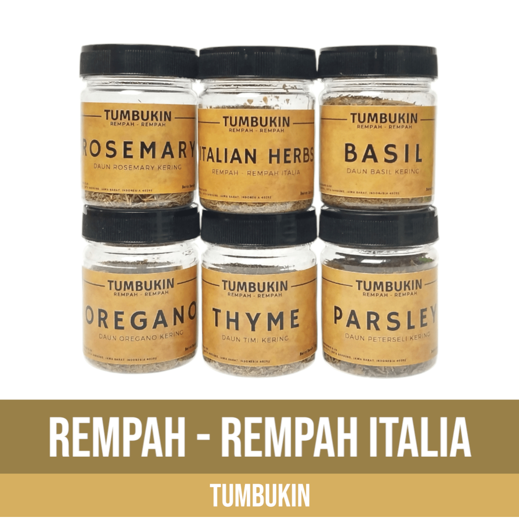 

Tumbukin Rempah Italian Herbs Rosemary Daun