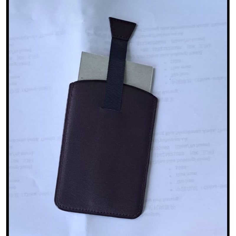 

sarung name card/Id card Holder Organizer tempat card