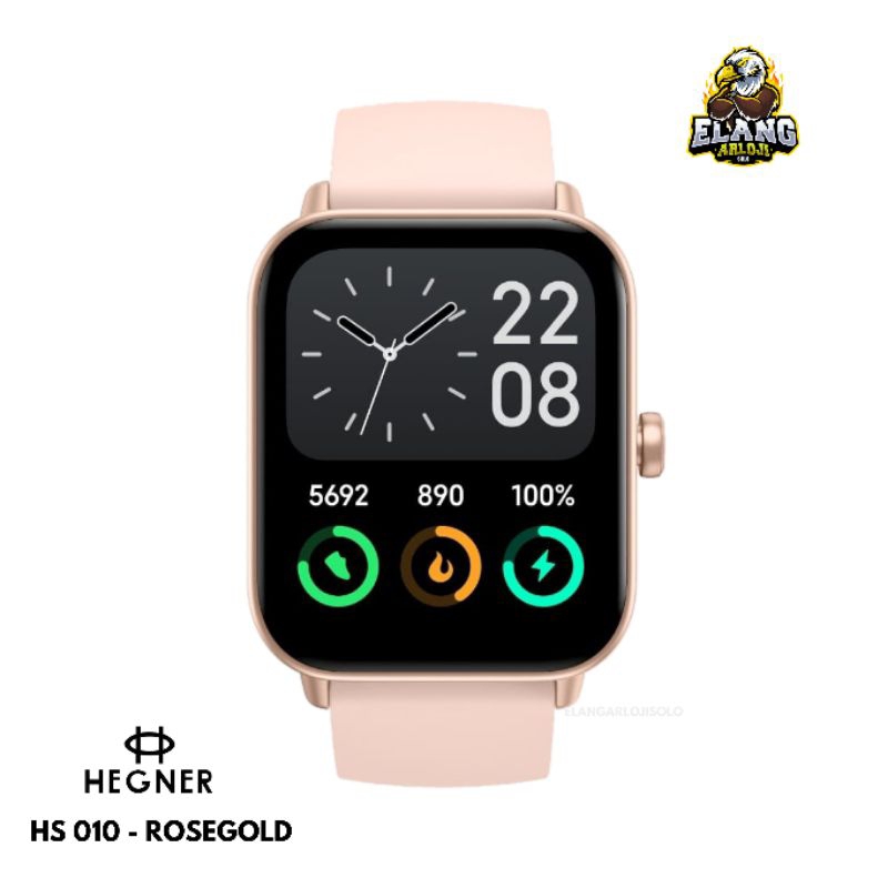 JAM TANGAN SMARTWATCH HEGNER HS 010-ROSE GOLD