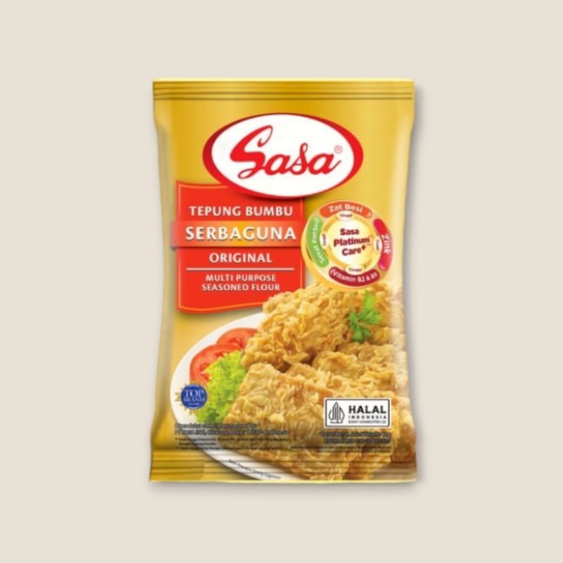 

Tepung bumbu sasa / tepung bumbu serbaguna / sasa tepung bumbu / sasa tepung kentucky / sasa tepung pisang goreng