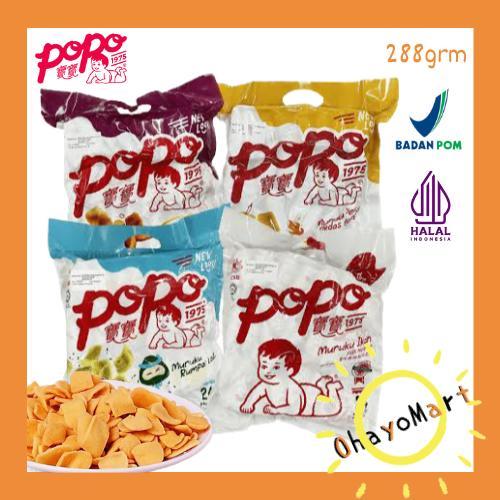 Popo muruku snack / Popo snack malaysia / Popo snack muruku aneka rasa 288g