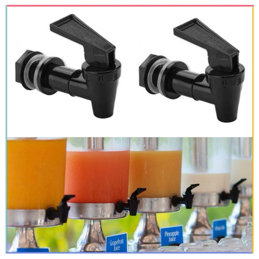 2pcs Kran Dispenser Keran Termos Air Panas Kran Air Minum Dispenser Dispenser Keran Pengganti Dispen
