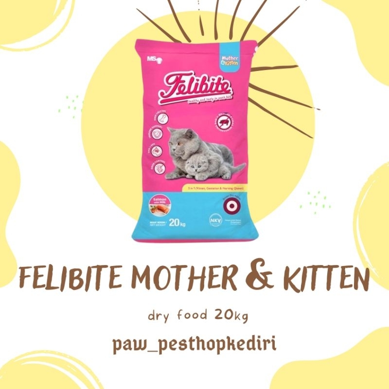 Felibite Mother & Kitten Dry Food 20kg