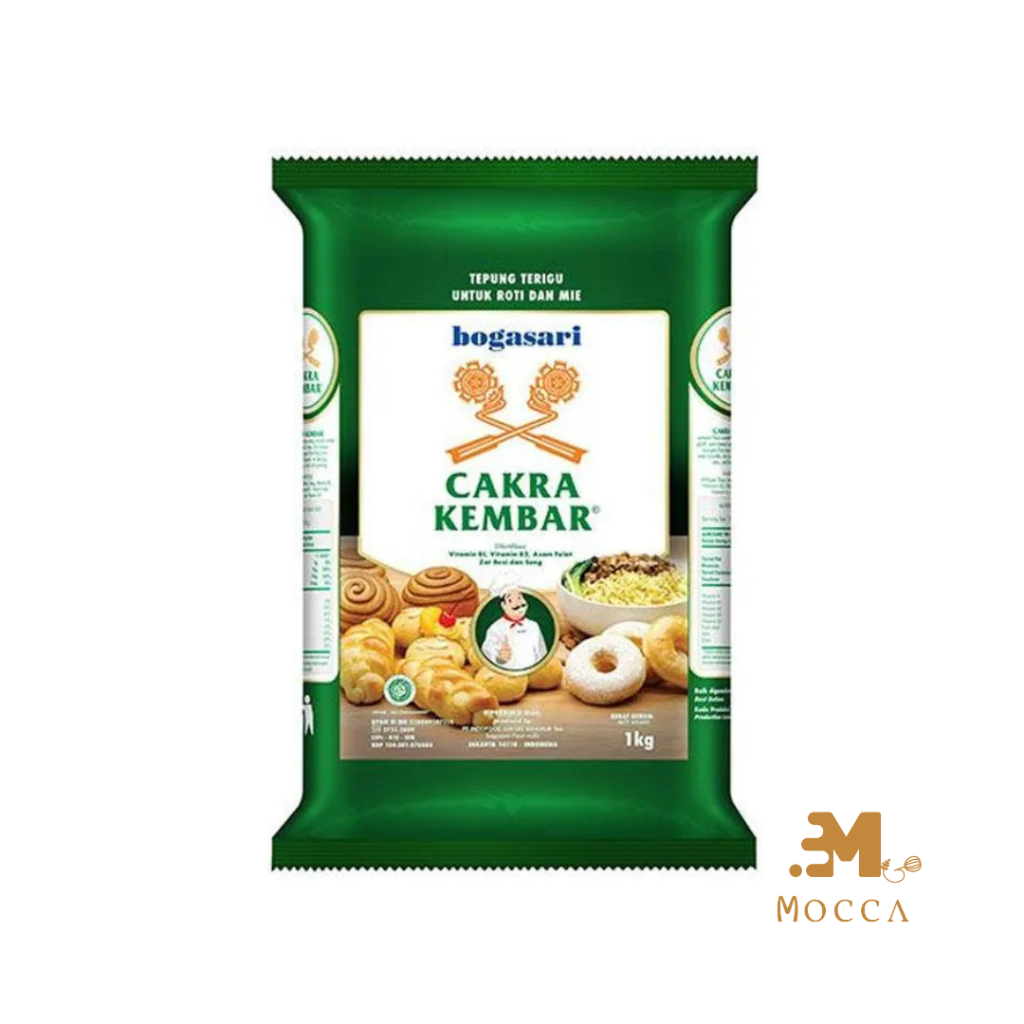 

BOGASARI TEPUNG TERIGU CAKRA KEMBAR PREMIUM 1KG