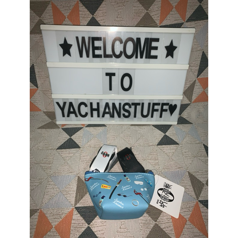 [OFFICIAL] MERCH JUJUTSU KAISEN 0 LANYARD CINEPOLIS DAN POUCH MINI