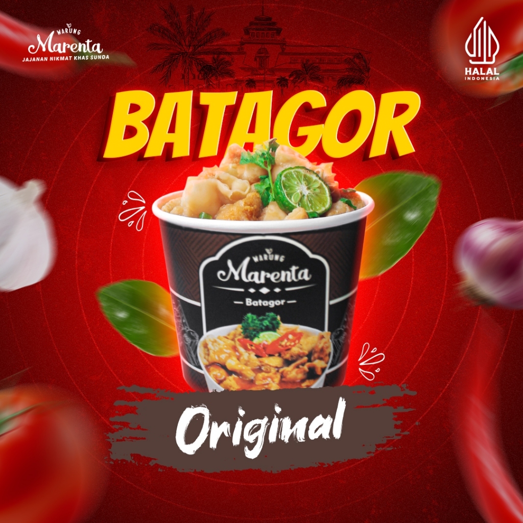 

Pabrik Basreng X Marenta Batagor Banjir Kuah Instan Oleh Oleh Khas Bandung [ 85 g ]