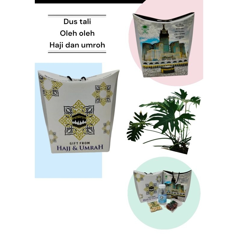 

Dus Oleh Oleh haji dan umroh model Tas jinjing 1 pcs