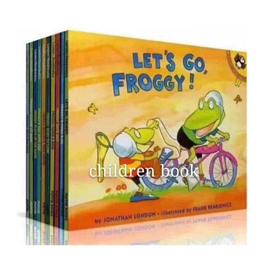 Froggy buku anak anak.10 buku.full color.