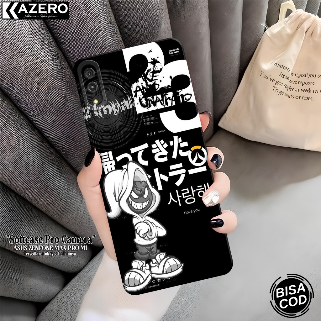 Case Hp ASUS ZENFONE MAX PRO M1 Fashion Case Kartun Silikon Pro Camera Softcase ASUS ZENFONE MAX PRO