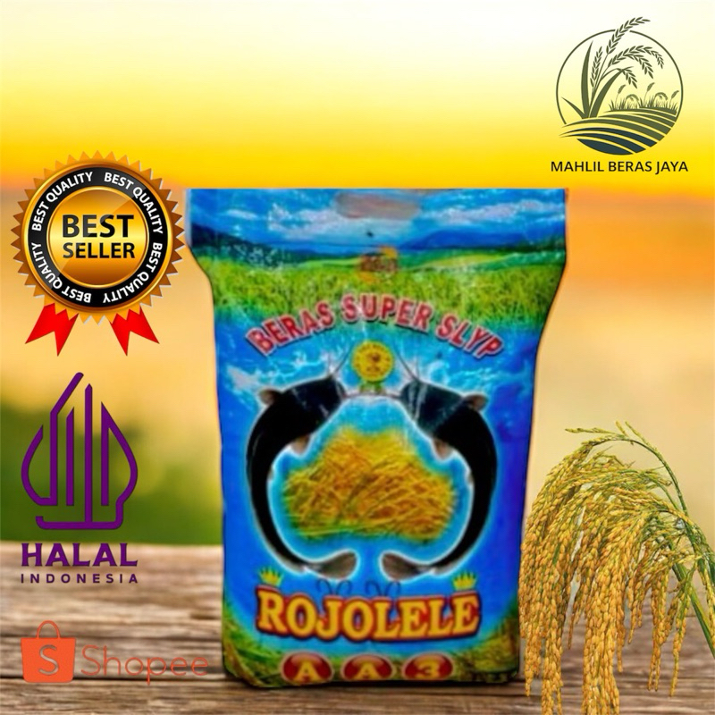 

(kargo)Beras Rojolele cap AAA 5kg 10kg 20kg 25kg termurah