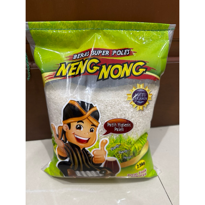 

BERAS NENG NONG KEMASAN 2.5 kg