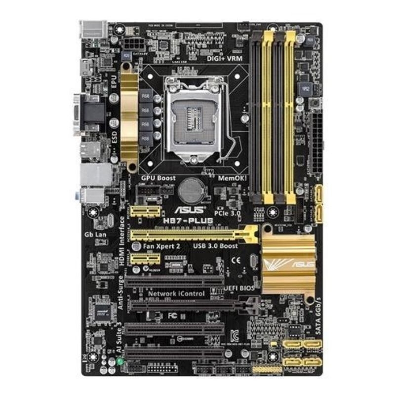 motherboard h87 pro, processor intel core i3-4130 RAM 12GB