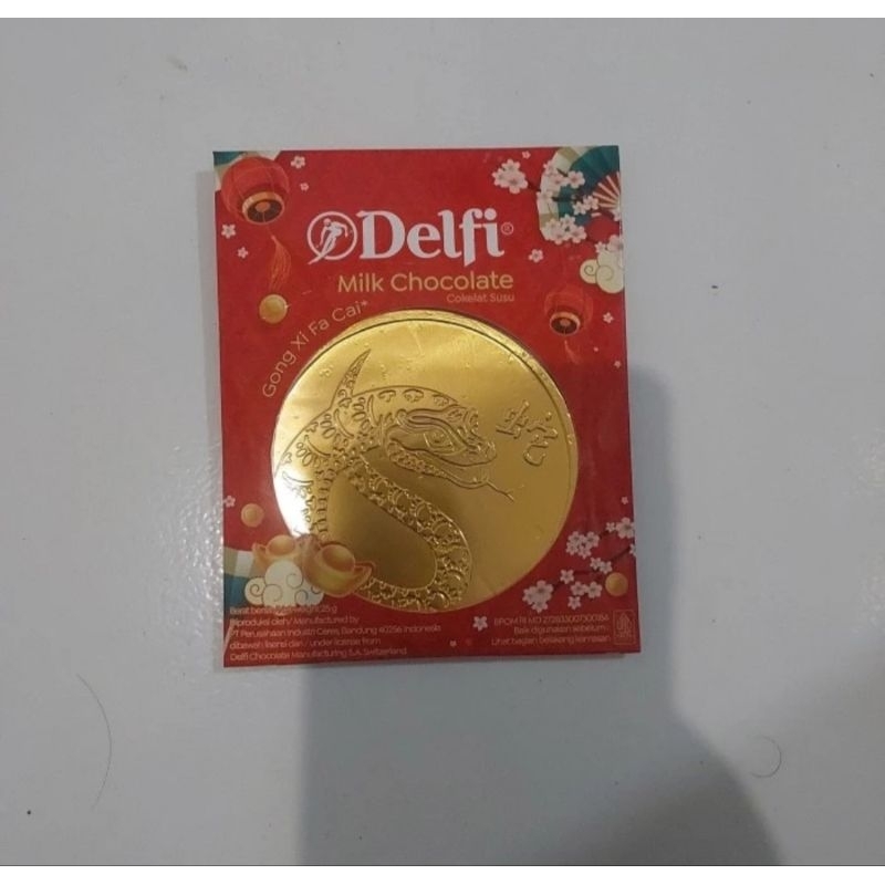 

Delfi choco gold coin imlek 25 gr | cokelat | coklat