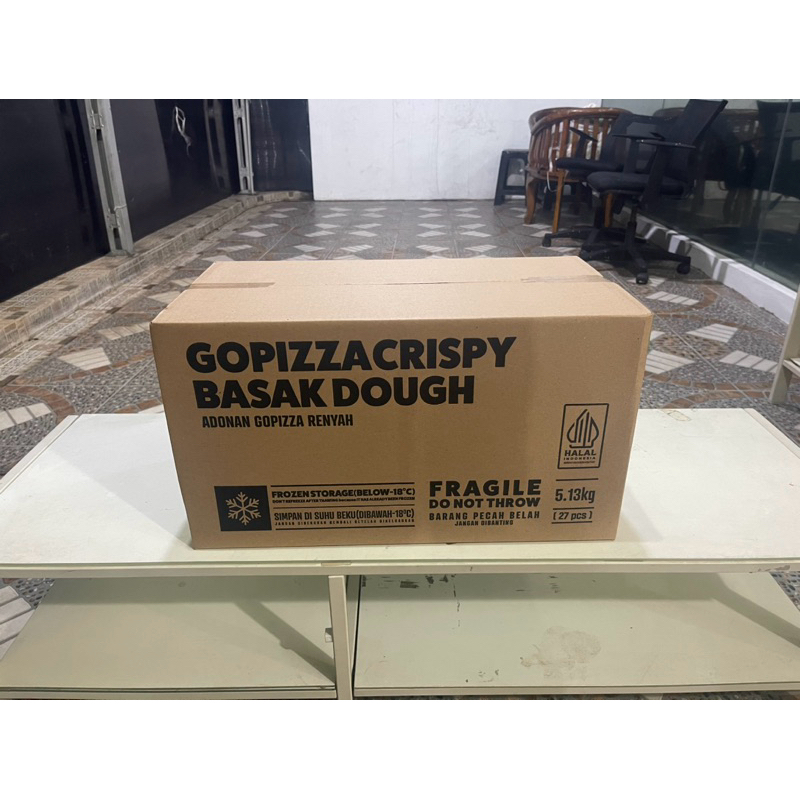 

Kardus 52 cm x 28 cm x 29 cm (600) Bekas GoPizza Single Wall