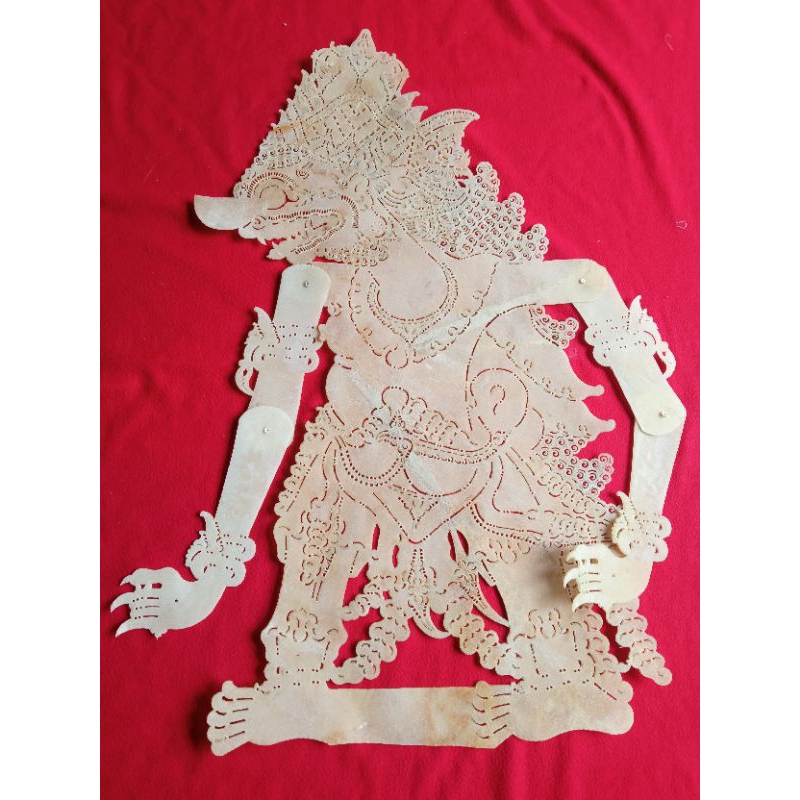 Wayang kulit asli Indonesia Buto Raton /buto raton putian