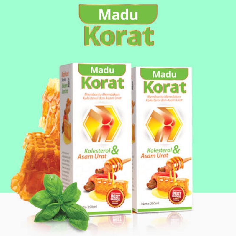 

Madu Korat Penurun Kolesterol Dan Asam Urat Original