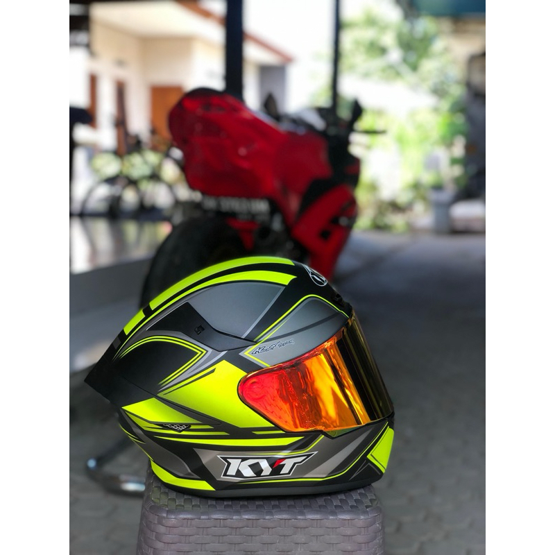 Helm Kyt TT Course ( Uk M ) Decal stiker Aleix Espargaro