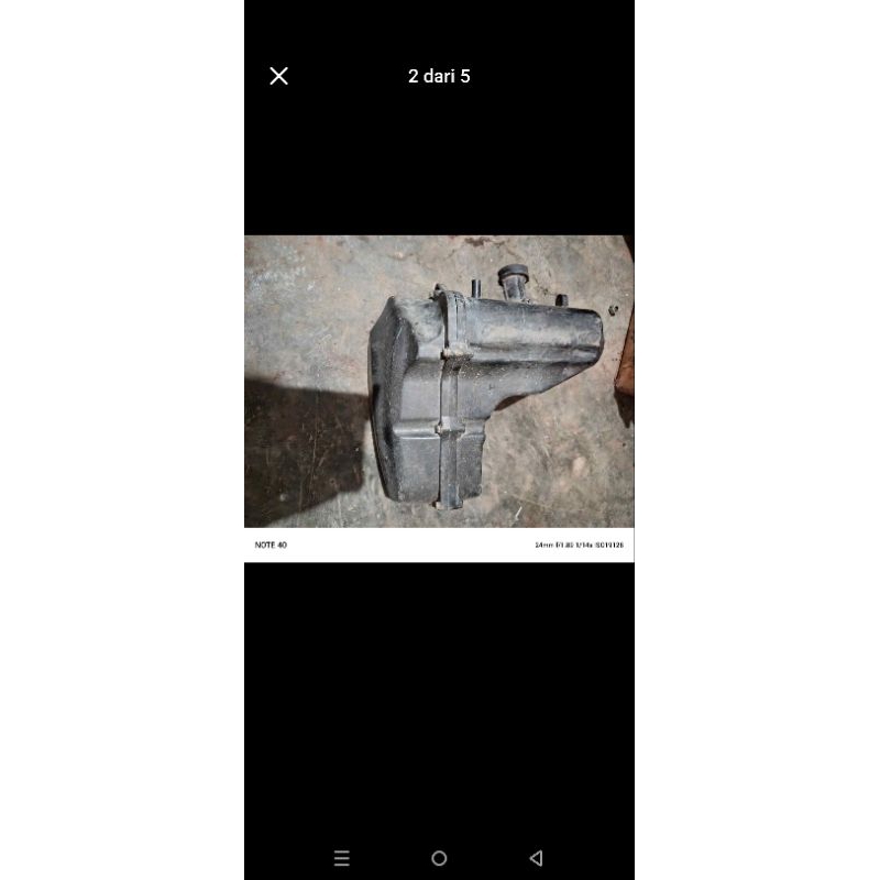 Box kotak filter saringan uda mio j gt