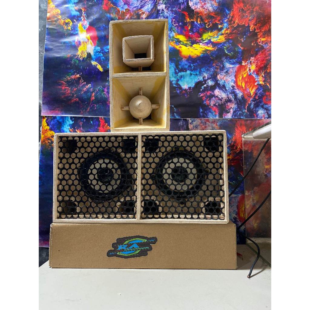 Planar brewog 3inc dobel/ miniatur sound system/ bok sound system
